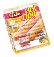 imagem de SALSICHA SEARA HOT DOG 500G