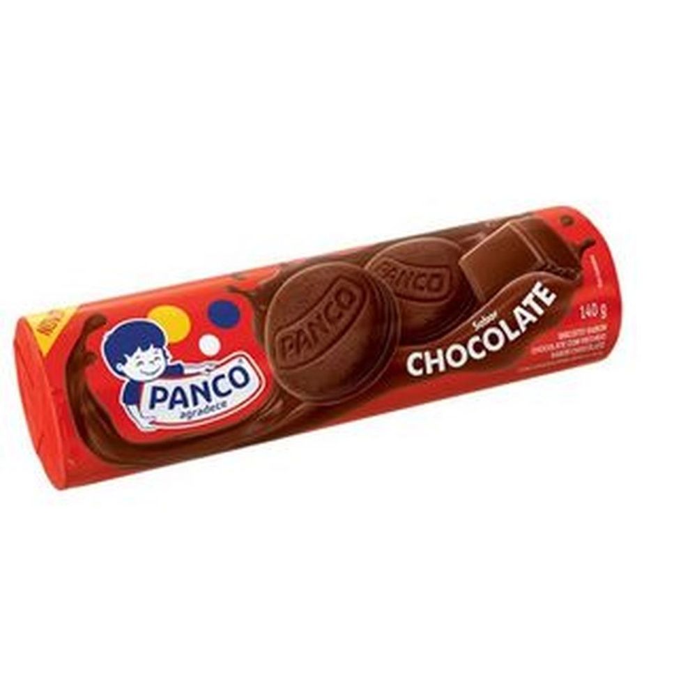 imagem de BISCOITO RECHEADO PANCO 140G CHOCOLATE