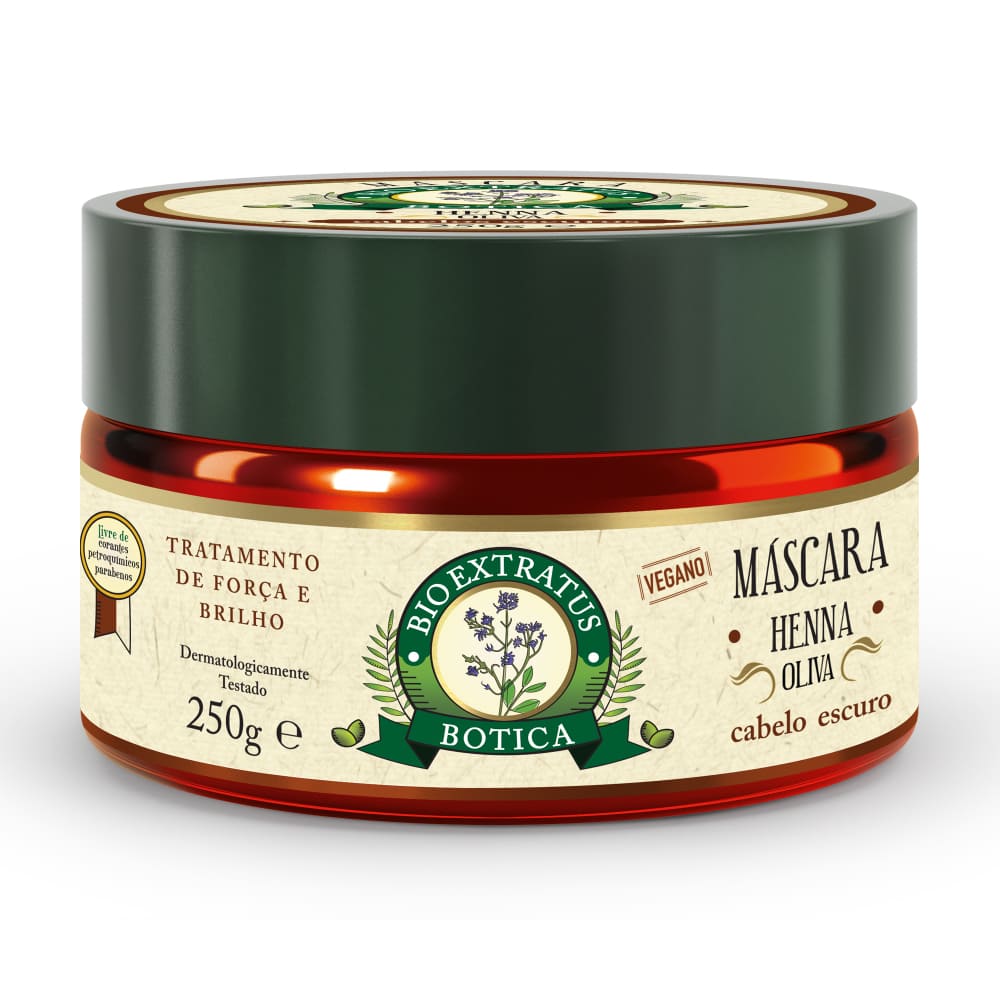 imagem de MÁSCARA CAPILAR BIO EXTRATUS HENNA 250G