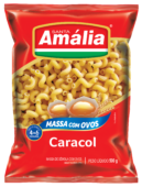 imagem de MACARRÃO AMÁLIA COM OVOS 500G CARACOL