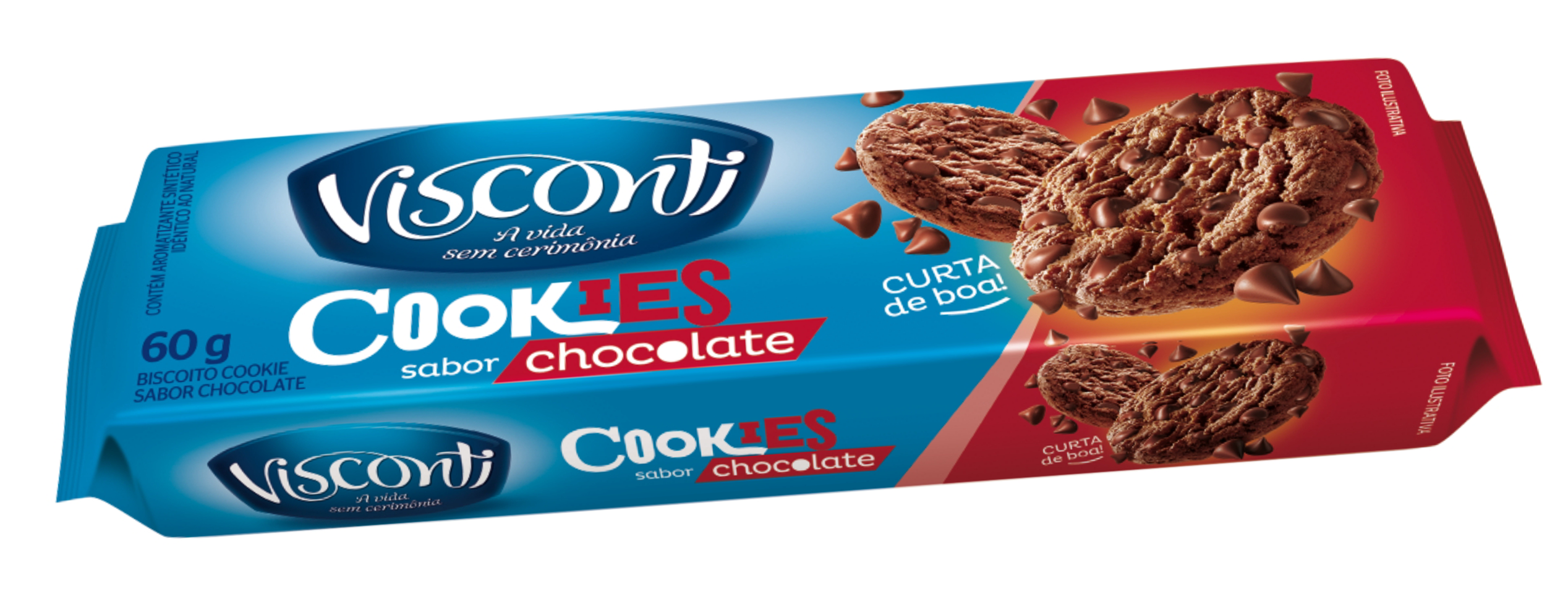 imagem de COOKIES VISCONTI CHOCOLATE 60G