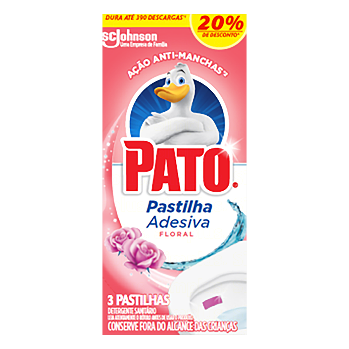 imagem de PATO PASTILHA  ADES FLORAL 3UN