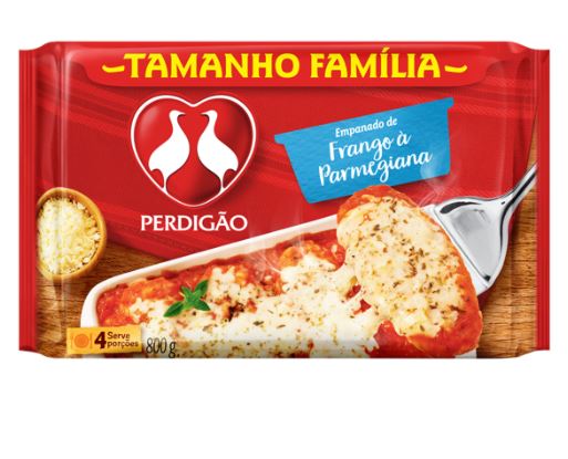 imagem de FILÉ FRANGO PARMEGIANA PERDIGÃO TM FAMÍLIA 800G