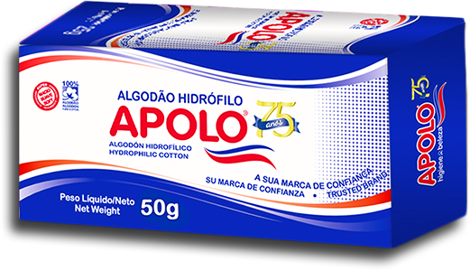 imagem de ALGODÃO APOLO ROLO 50G