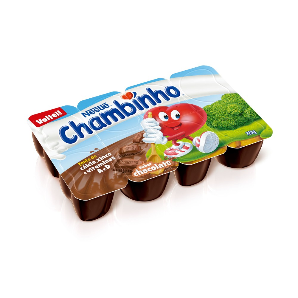 imagem de IOGURTE NESTLÉ CHAMBINHO 320G CHOCOLATE