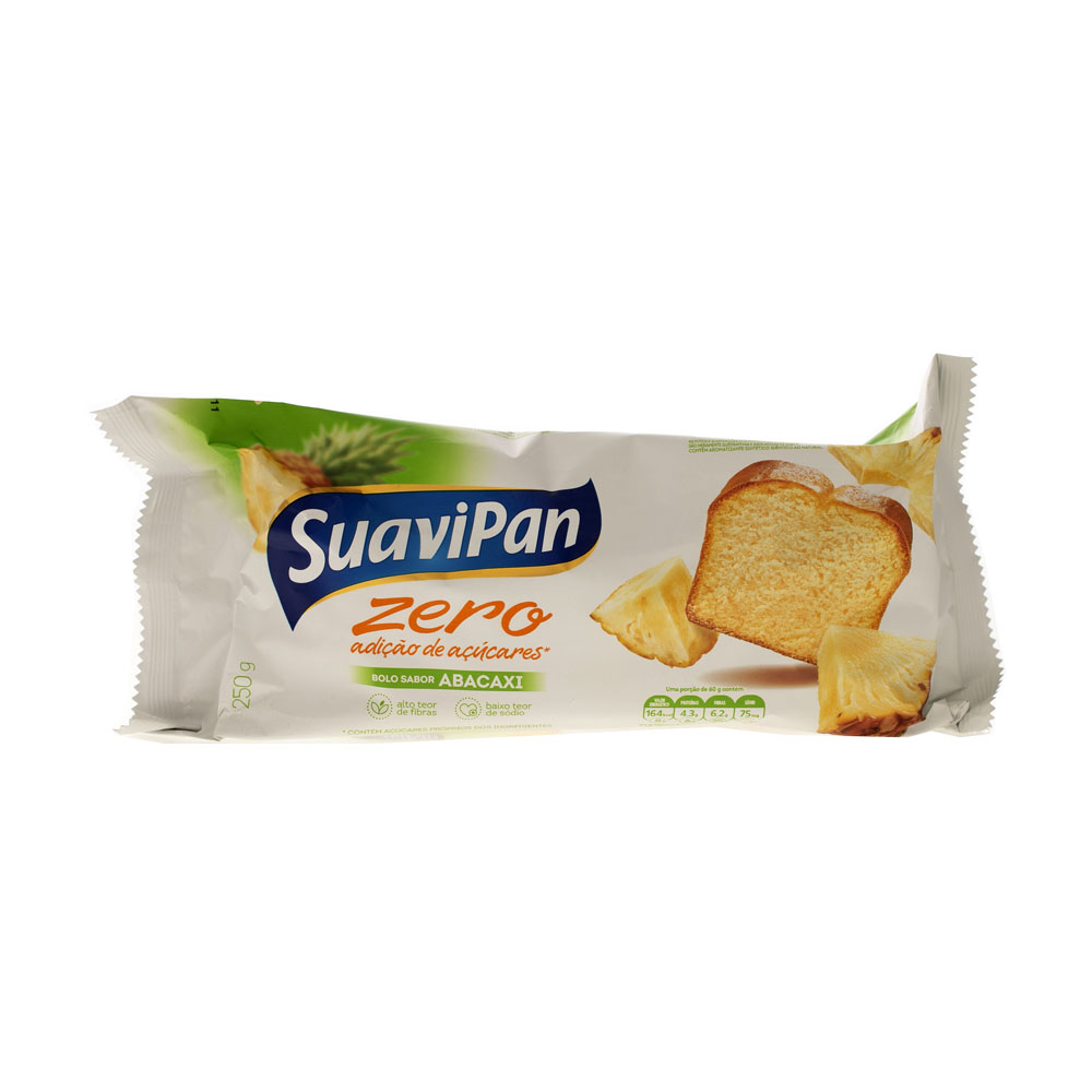 imagem de BOLO SUAVIPAN ZERO ABACAXI 250G