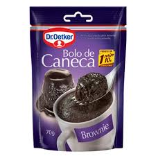 imagem de MISTURA BOLO CANECA DR OETKER 70G BROWNIE