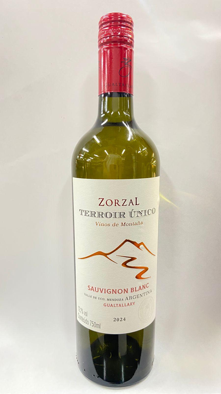 imagem de VINHO BRANCO SC SAUVIG BL ZORZAL TER UNICO 750ML