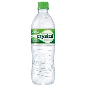 imagem de ÁGUA MINERAL COM GÁS CRISTAL PET 500ML