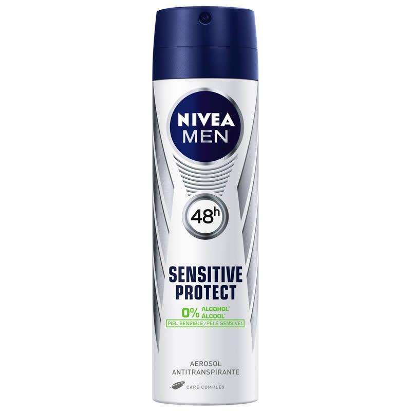 imagem de DESODORANTE AERO NIVEA SENSITIVE PROTEC 150ML