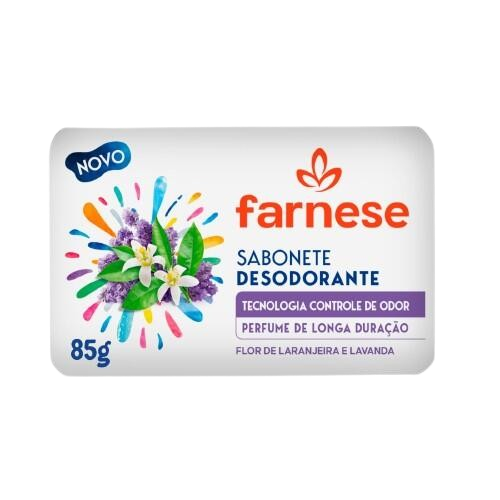 imagem de SABONETE DES FARNESE 85G FLOR LARANJA LAVANDA