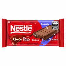 imagem de BISCOITO NESTLÉ CHOCOTRIO 90G CHOCOLATE