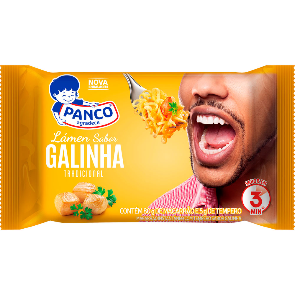 imagem de MACARRÃO LAMEN PANCO 85G GALINHA