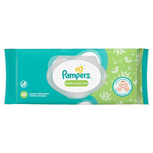 imagem de LENÇO UMEDECIDO PAMPERS ALOE VERA 48UN