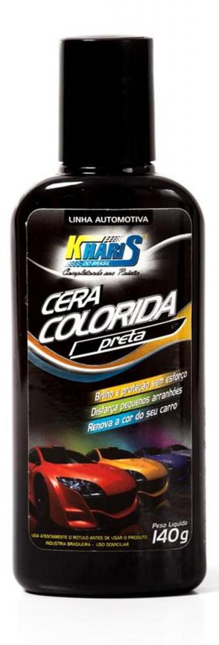 imagem de CERA KHARIS 140G COLORIDA PRETA