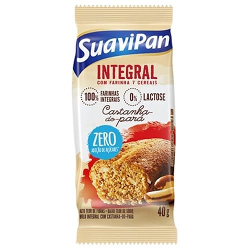 imagem de BOLINHO SUAVIPAN INTEGRAL CASTANHA 40G