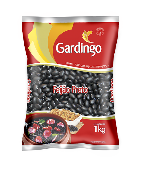 imagem de FEIJÃO GARDINGO 1KG PRETO