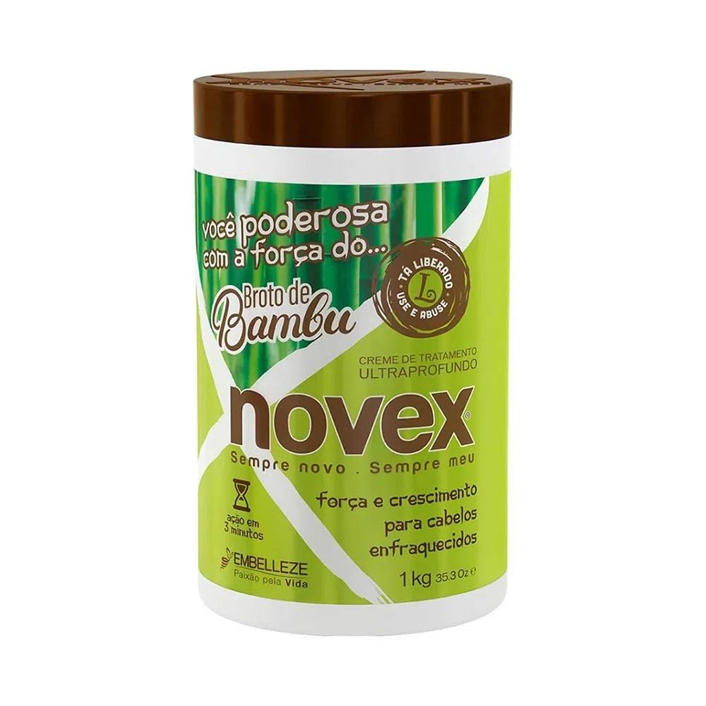 imagem de CREME TRATAMENTO NOVEX BROTO BAMBU 1KG