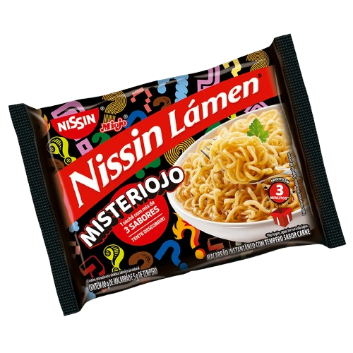 imagem de MACARRÃO NISSIN MISTERIOJO 85G CARNE