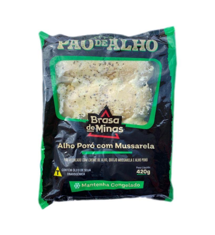 imagem de PÃO ALHO BRASA DE MINAS 440G ALHO PORÓ QUEIJO