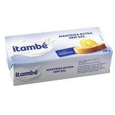imagem de MANTEIGA ITAMBÉ TABLETE 200G SEM SAL