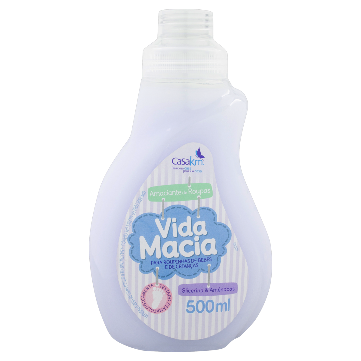 imagem de AMACIANTE VIDA MACIA 500ML AMÊNDOA