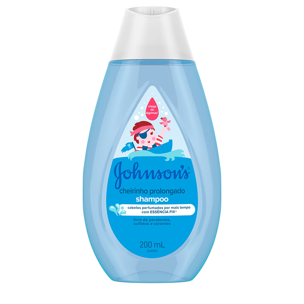 imagem de SHAMPOO JOHNSONS BABY CHEIRO PROLONGADO 200ML