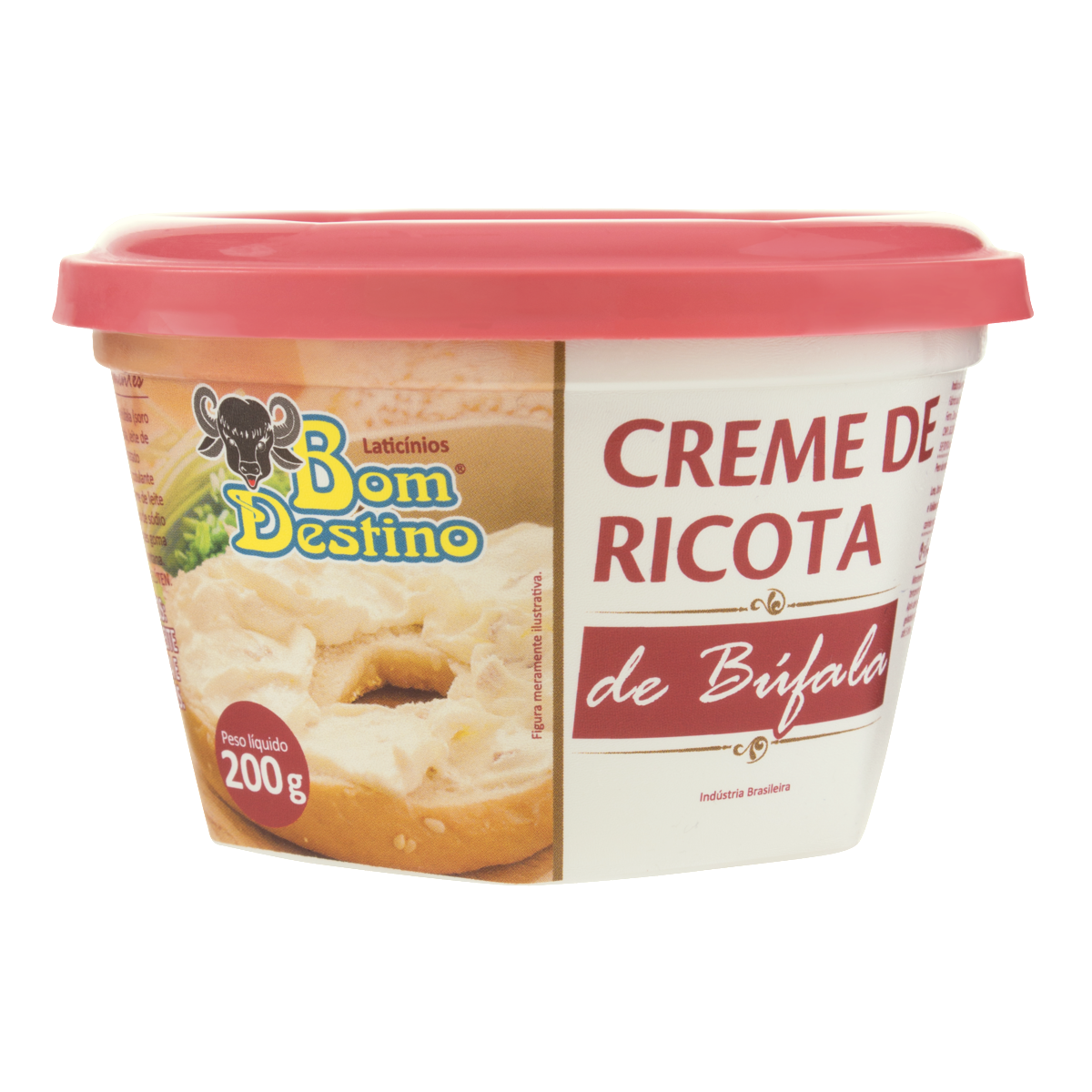 imagem de CREME RICOTA B DESTINO BÚFALA 200G