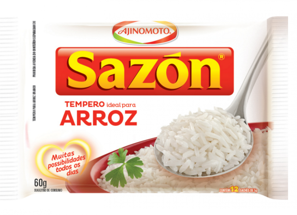 imagem de SAZON 60G BRANCO ARROZ