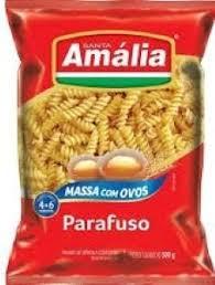 imagem de MACARRÃO AMÁLIA COM OVOS 500G PARAFUSO