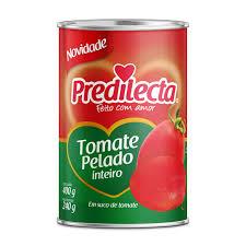 imagem de TOMATE PELADO PREDILECTA INTEIRO 400G LATA