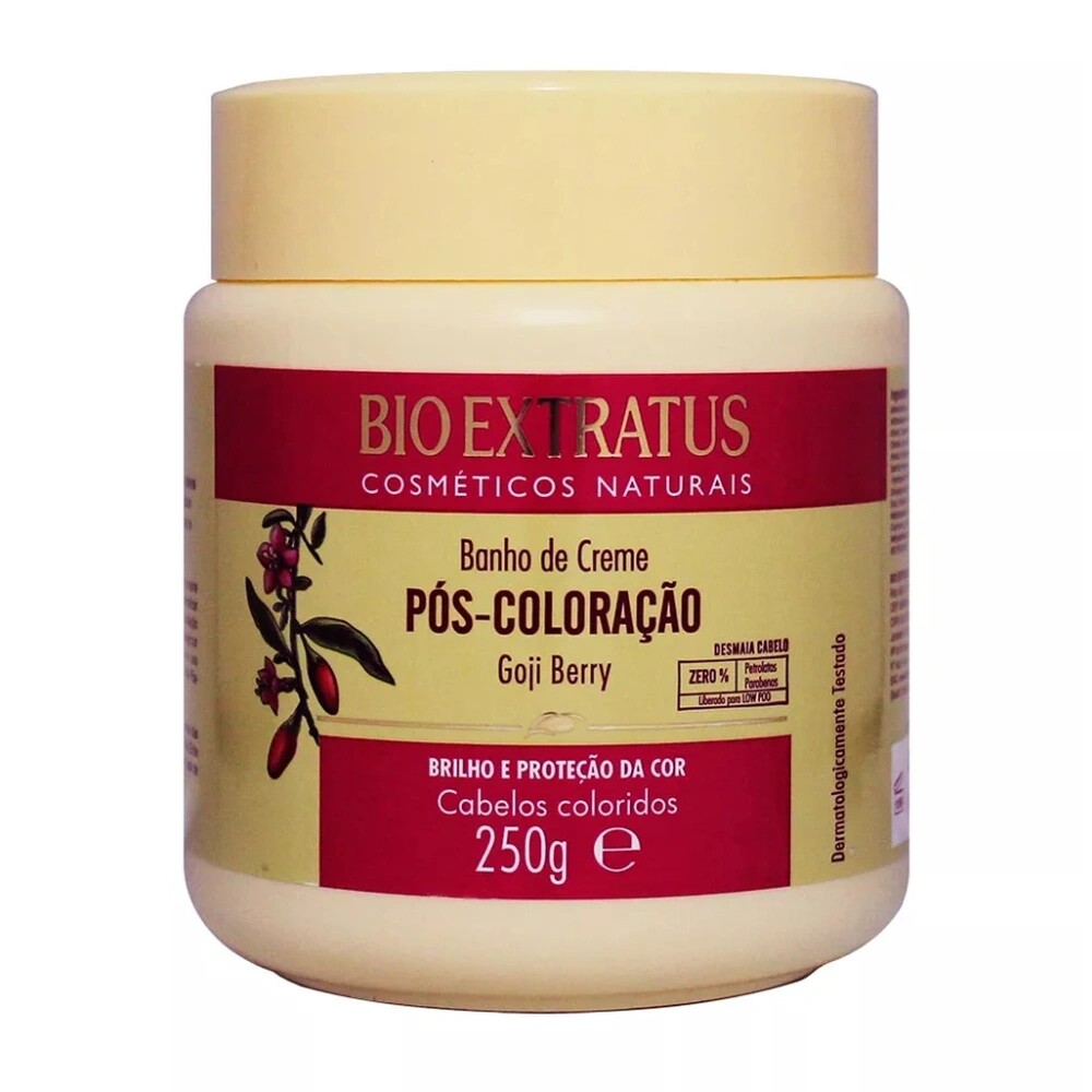 imagem de CREME BANHO BIO EXTRATUS PÓS COLORAÇÃO 250G