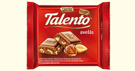 imagem de CHOCOLATE TALENTO 25G AVELÃ