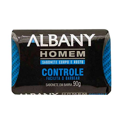 imagem de SABONETE ALBANY SUAVE CONTROLE AZUL 85G