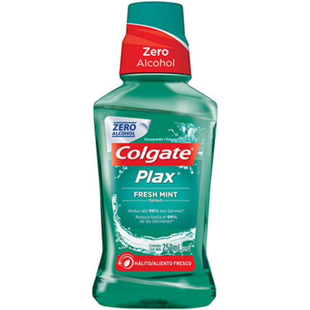 imagem de ENXAGUANTE BUCAL COLGATE PLAX FRESH MINT 250ML