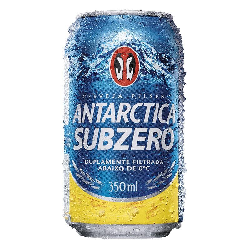 imagem de CERVEJA PILSEN ANTARCTICA SUBZERO LATA 350ML