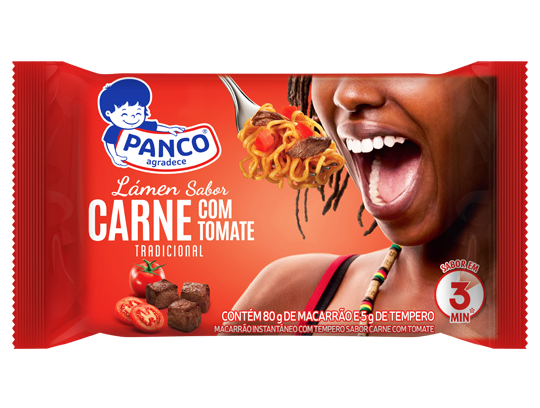 imagem de MACARRÃO LAMEN PANCO 85G CARNE C TOMATE