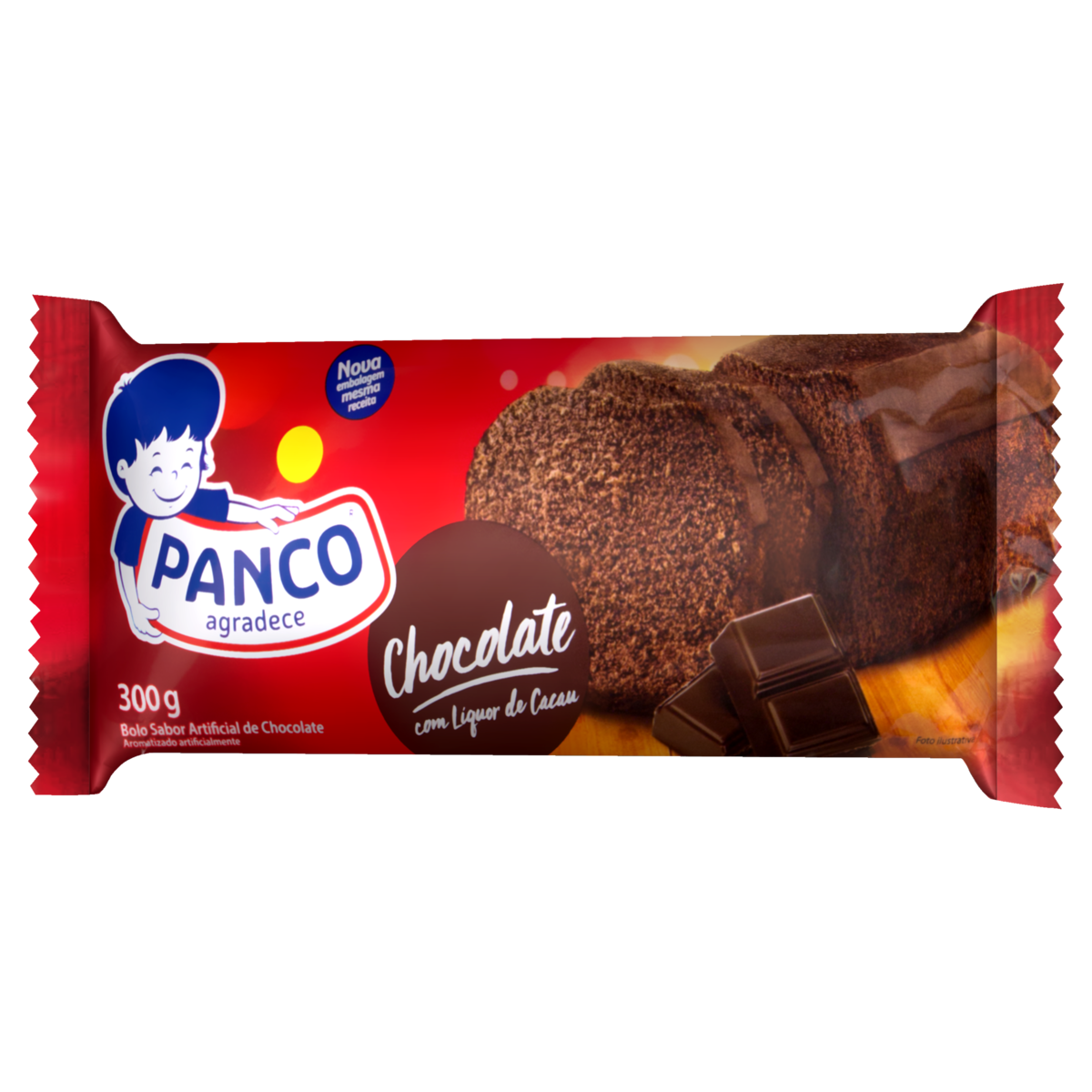 imagem de BOLO PANCO 300G CHOCOLATE