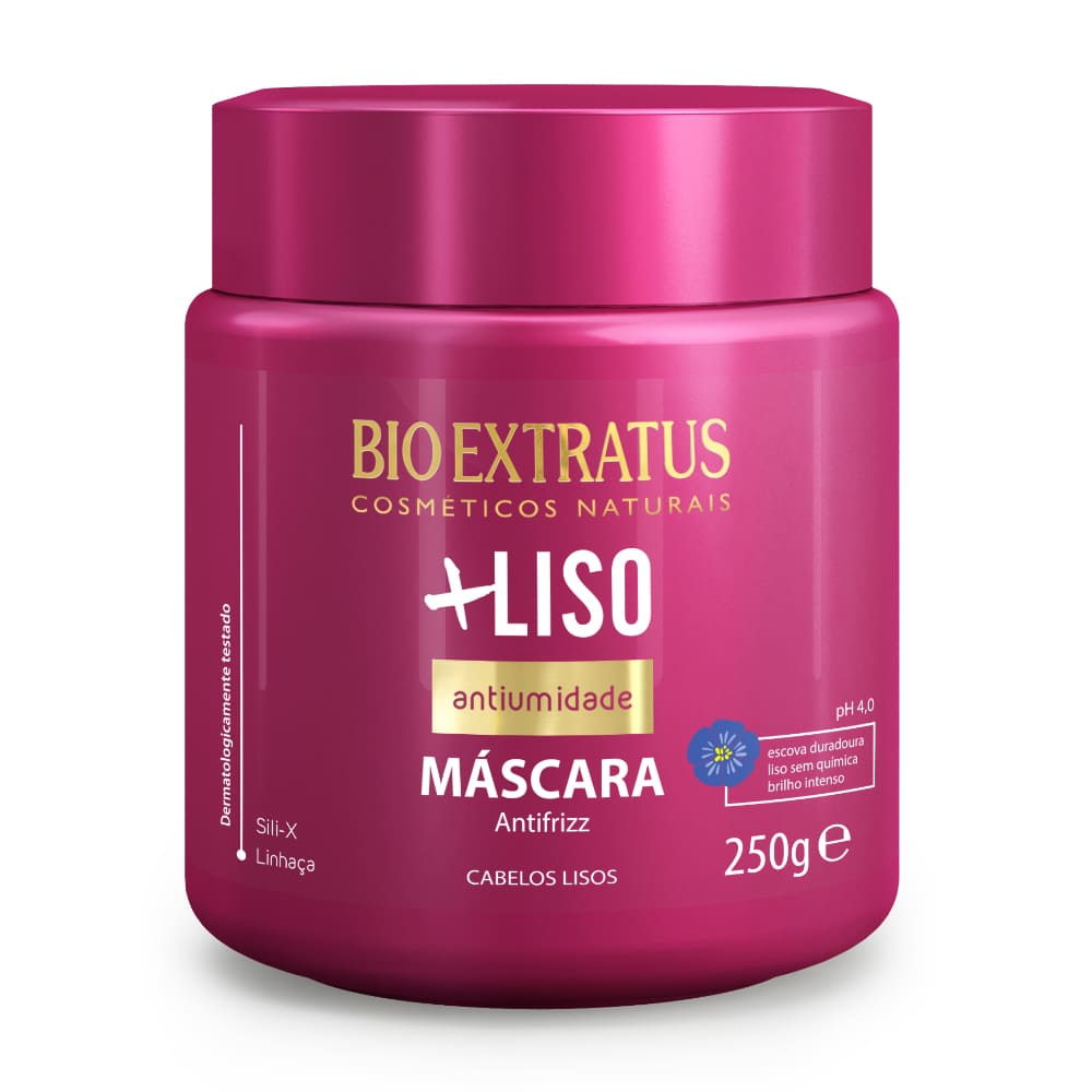 imagem de MÁSCARA CAPILAR BIO EXTRATUS ANTIUMIDADE MAIS LISO 250G