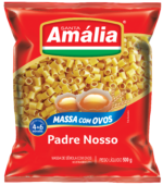 imagem de MACARRÃO AMÁLIA COM OVOS 500G PADRE NOSSO