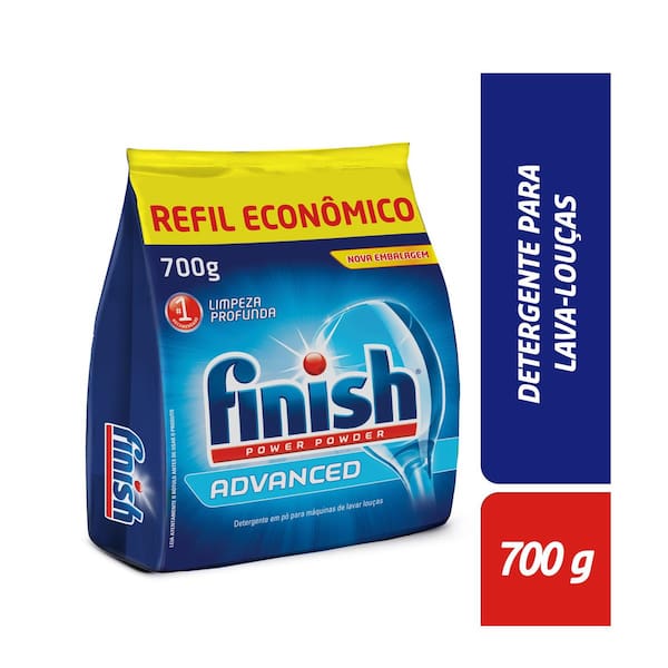 imagem de FINISH LAVA LOUÇAS 700G EM PÓ SACHÊ