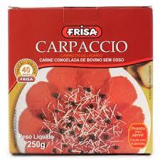 imagem de CARPACCIO BOVINO CGL 200G