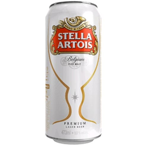 imagem de CERVEJA PILSEN STELLA LATÃO 473ML CX12 UNIDADES