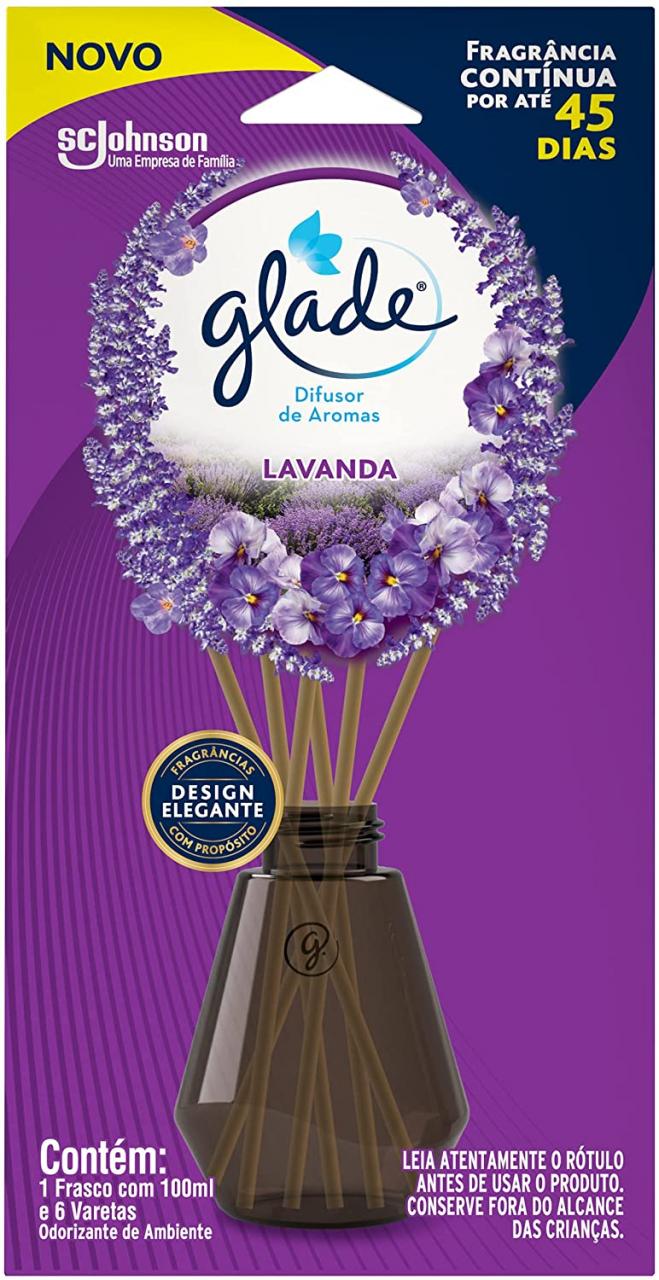 imagem de GLADE DIFUSOR DE AROMAS LAVANDA 100ML