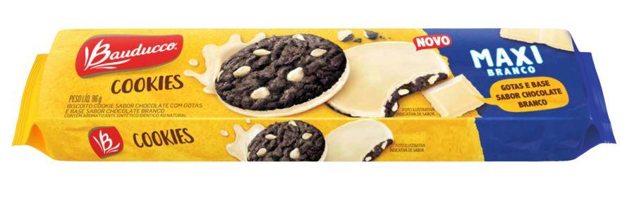 imagem de COOKIES BAUDUCCO CHOCOLATE MAXI 96G BRANCO