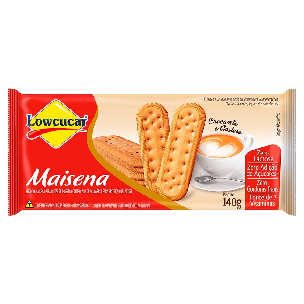 imagem de BISCOITO LOWÇUCAR MAIZENA ZERO 115G