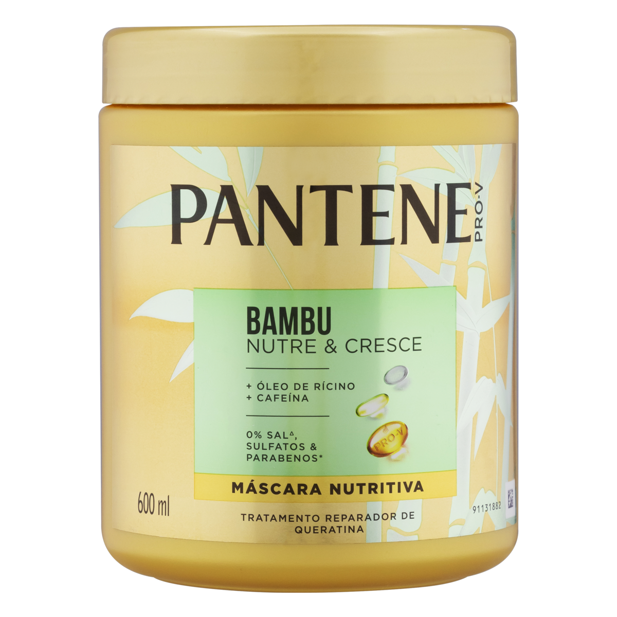 imagem de MÁSCARA CAB PANTENE 600ML BAMBU/OL RICINO