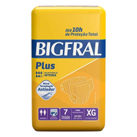 imagem de FRALDA DESCARTÁVEL GERIÁTRICA BIGFRAL PLUS C 7 XG