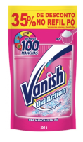 imagem de ALVEJANTE VANISH SACHE ROSA 400GR PÓ