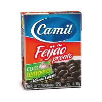 imagem de FEIJÃO PRETO CAMIL 380G